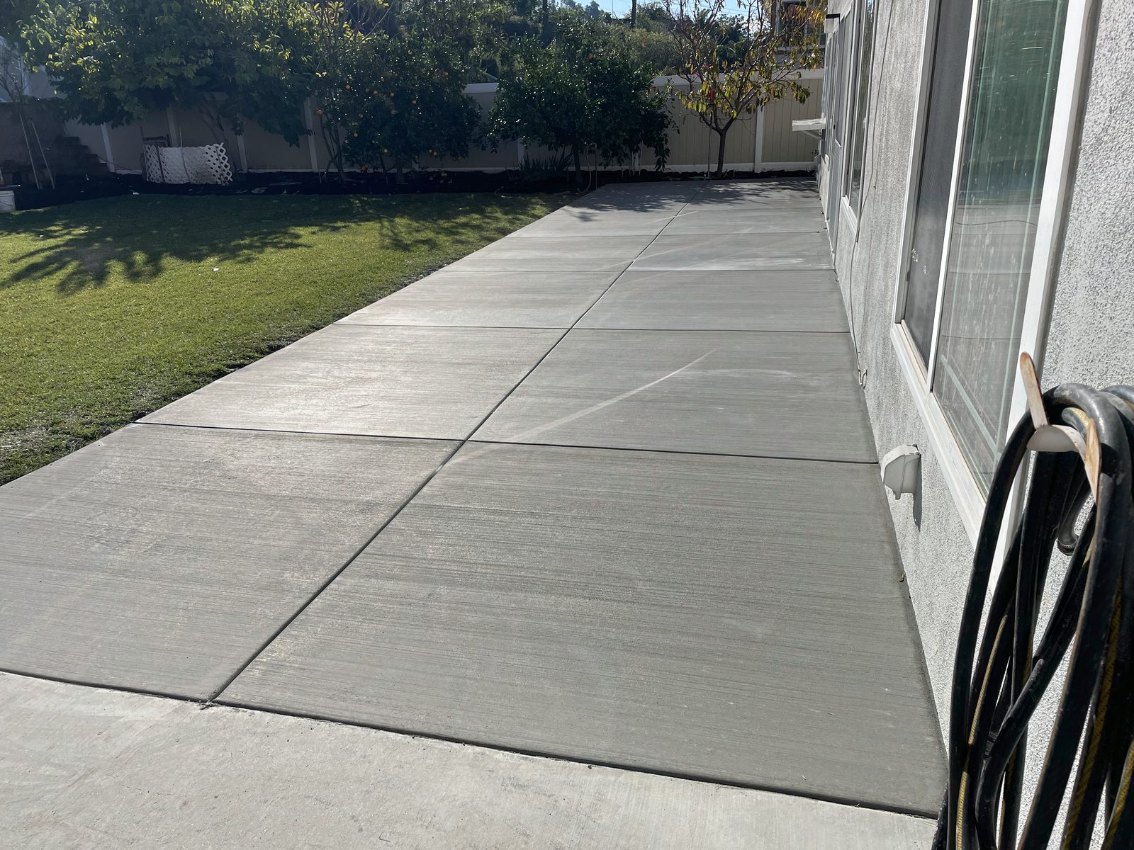 Concrete patio by Driveway Masters, serving Villa Park, CA